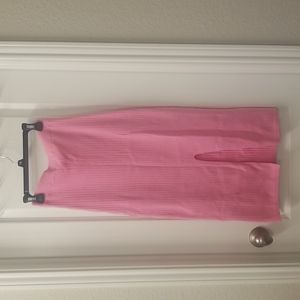 Free People Skyline Midi skirt in Pink Fireworks